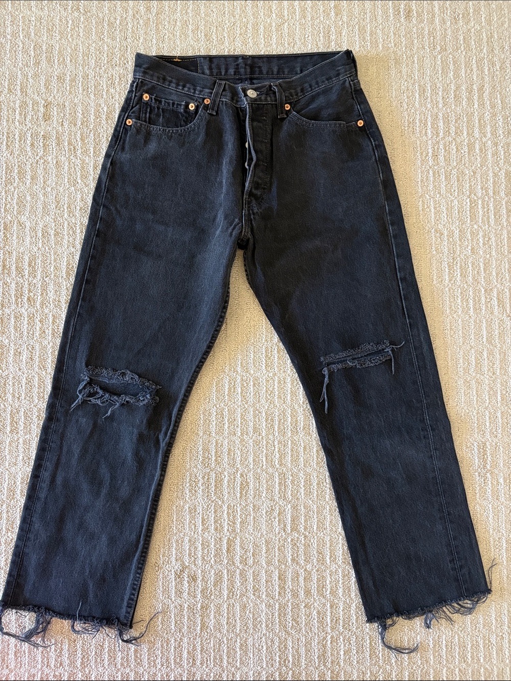 Vintage women’s 501 Levi’s USA made 28x25